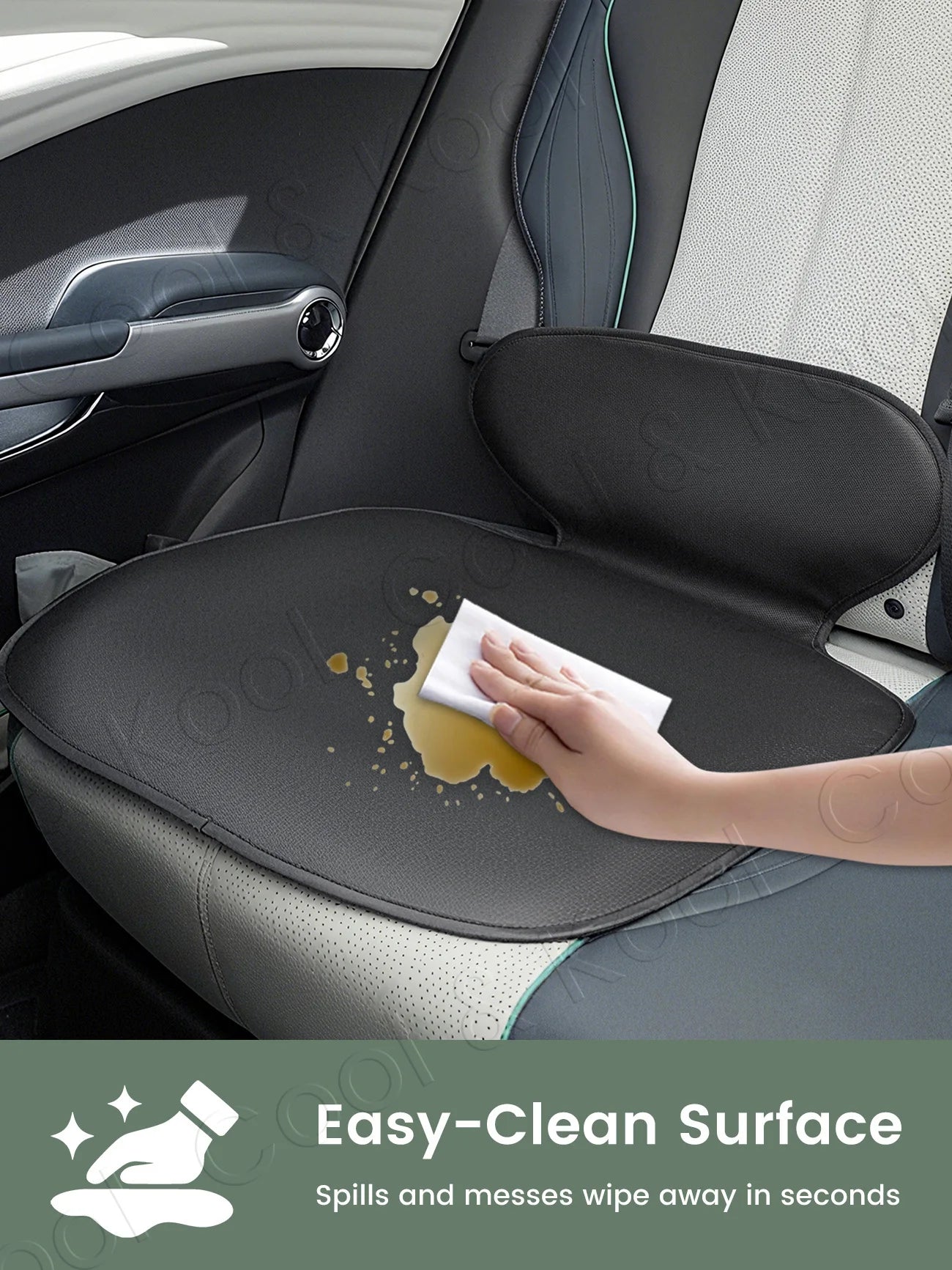 Waterproof Car Seat Protector – Anti-Scratch Full Coverage Seat Protection Pad - Delicate Leather