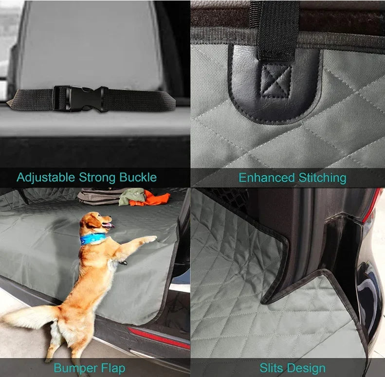 Car Trunk Protective Pad Waterproof Dirt Resistant Dog Pad Universal Pet Travel Mat Self Driving Tour Camping Moisture-proof Mat - Delicate Leather