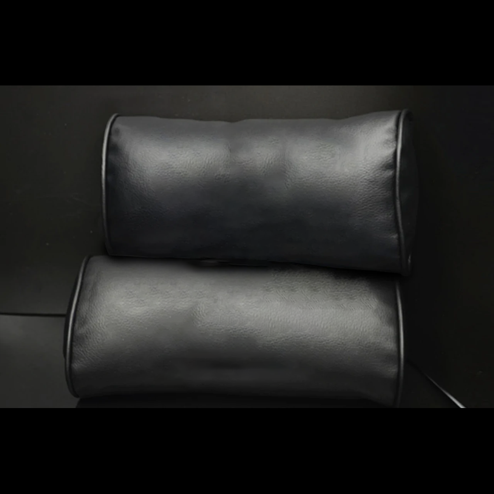 Neck Pillow, Custom-Fit For MG, Car Seat Headrest Neck Rest Cushion for Driving Seat Auto Head Rest Neck Support DLMC244 - Delicate Leather