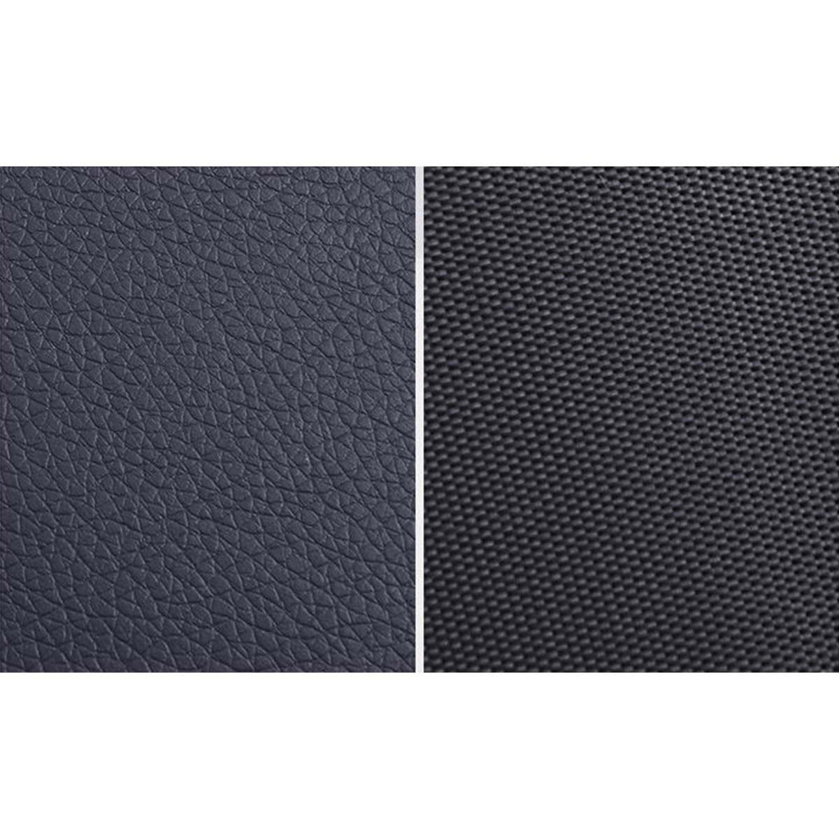 Backseat Organizer With Tablet Holder PU Leather, Custom-Fit For Car, Car Seat Back Protectors Kick With Foldable Table Tray Car Seat Organizer DLKX240 - Delicate Leather