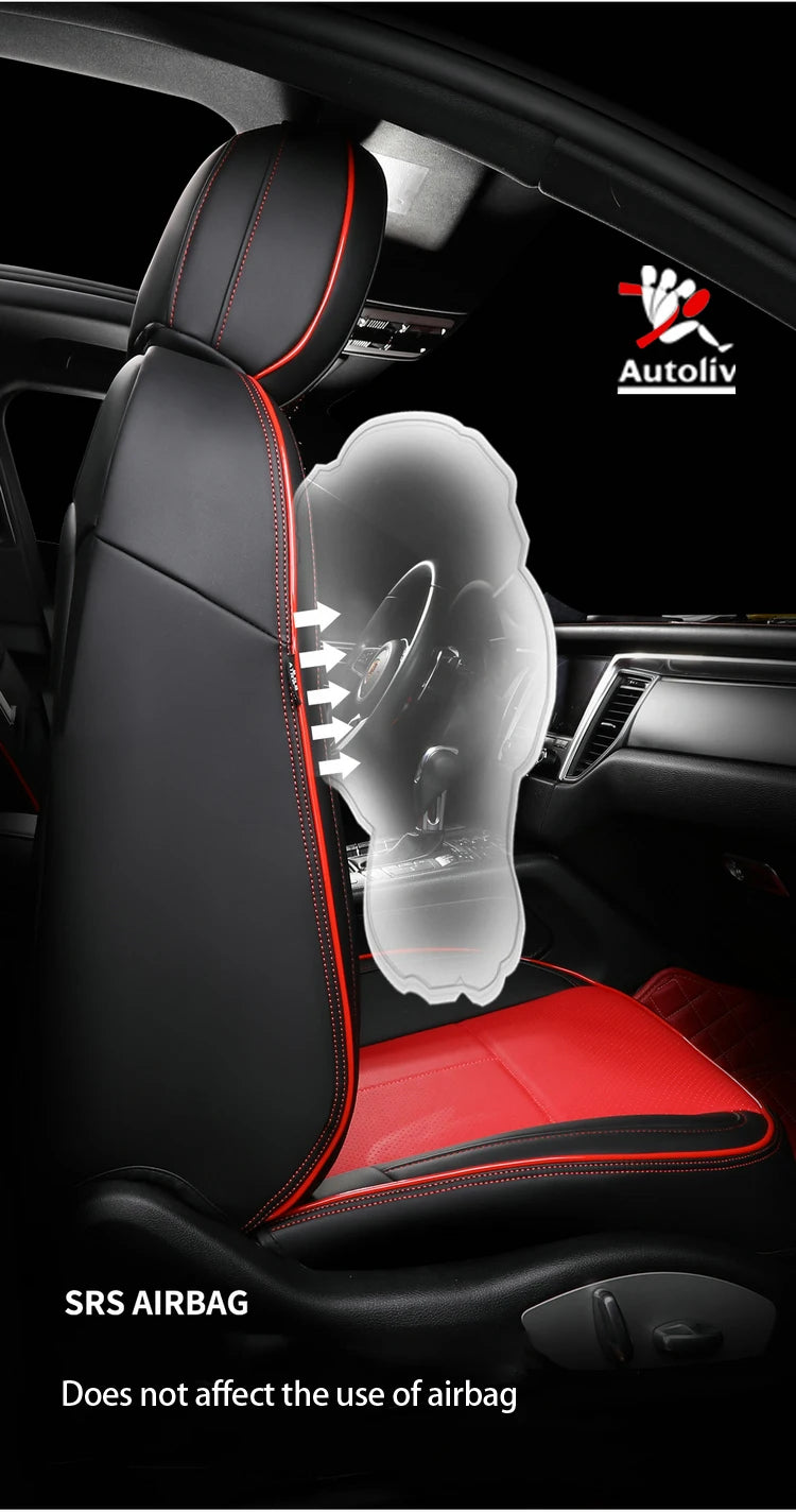 Nappa Leather Car Seat Cover – High-Quality Styling for Universal Auto Interior - Delicate Leather