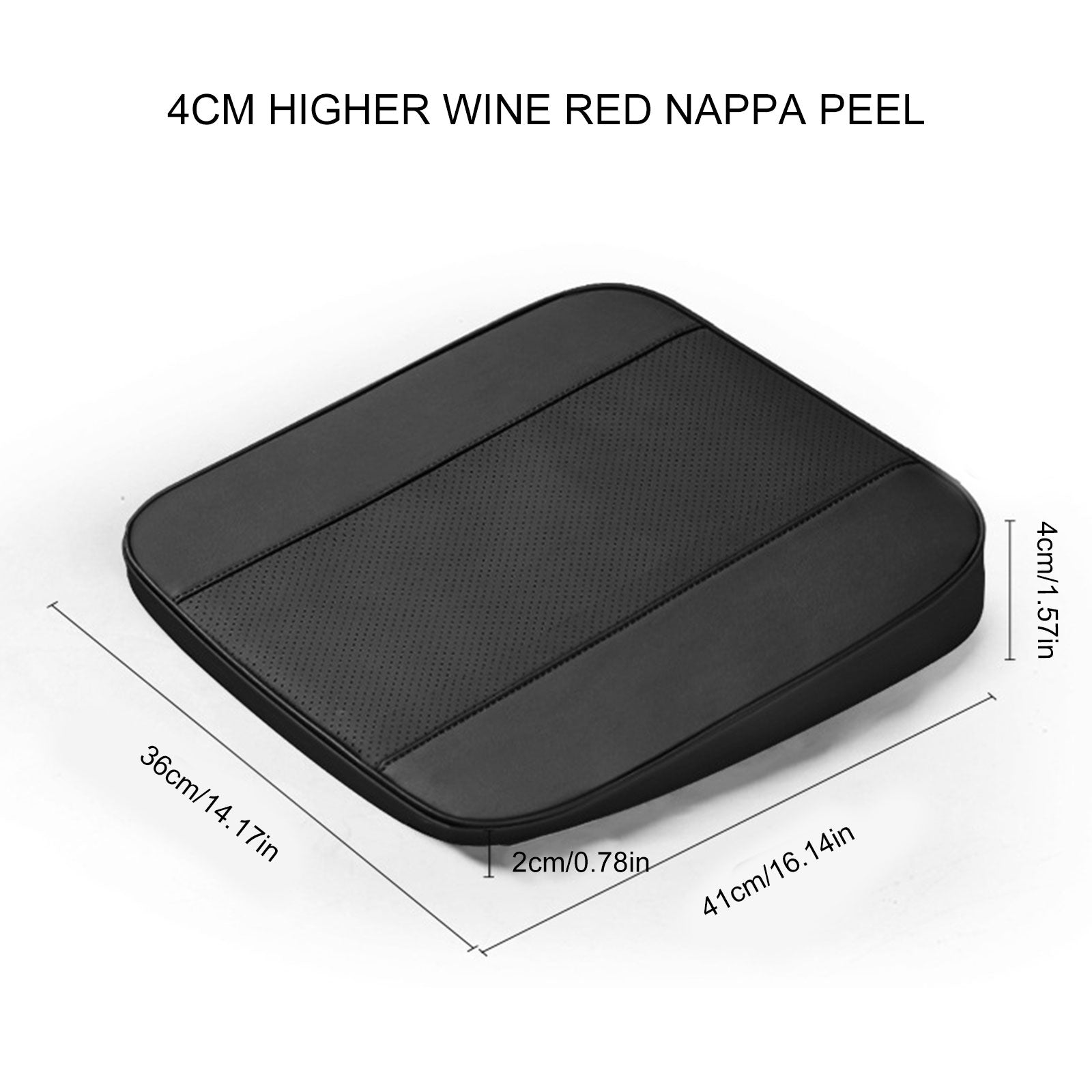 Car Seat Cushion Pad Broadens Driving Vision, Thickening Butt Cushion, and Heightening Mats for Added Comfort and Auto Interior Accessories