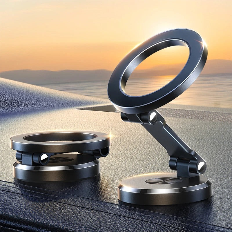 Foldable Magnetic Car Phone Holder Mount Universal Strong Phone Mount for Car for iPhone 15, 14, 13 Pro Max, Samsung, Huawei