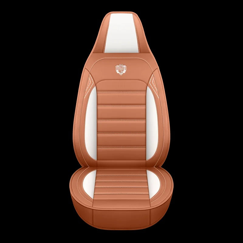 PU Leather Car Seat Covers – Universal Interior Protection Set - Delicate Leather