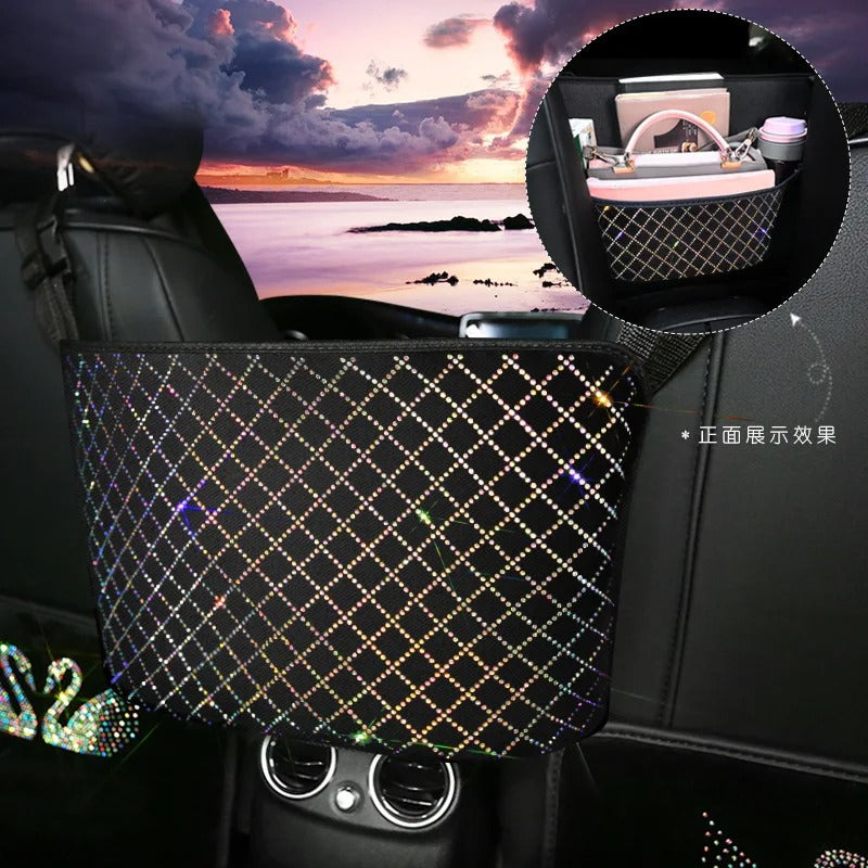 Girly Car Handbag Holder – Stylish Car Seat Middle Box Hanger & Storage Organizer, Gift For Mother's Day 2025