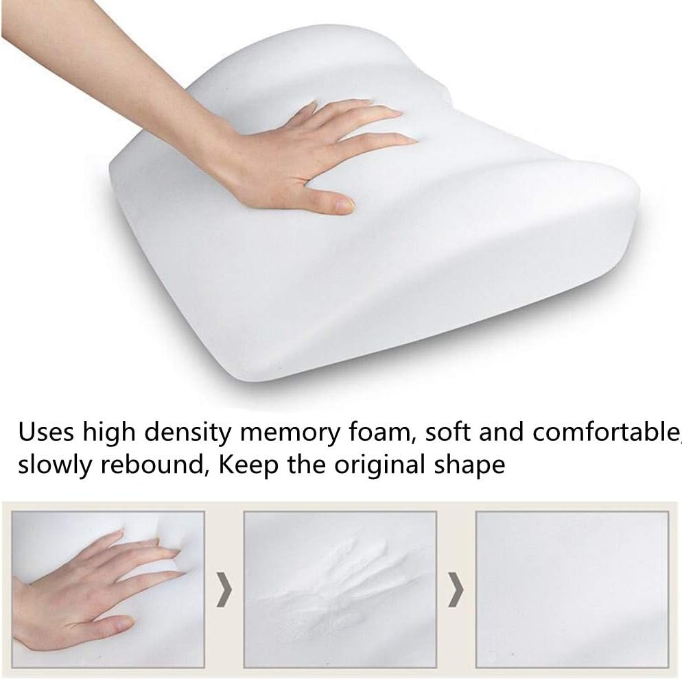 High quality Adjustable comfort Breathable Lumbar Support universal car headrest neck pillow set