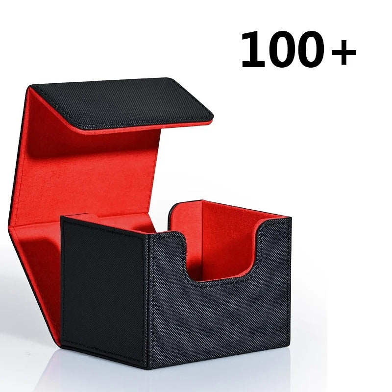 Card Deck Box Organizer Holder Storage for Commander MTG - Delicate Leather