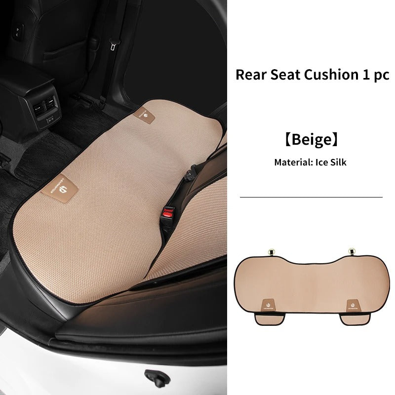 Breathable Ice Silk Car Seat Cushion – Non-Slip Universal Seat Pad