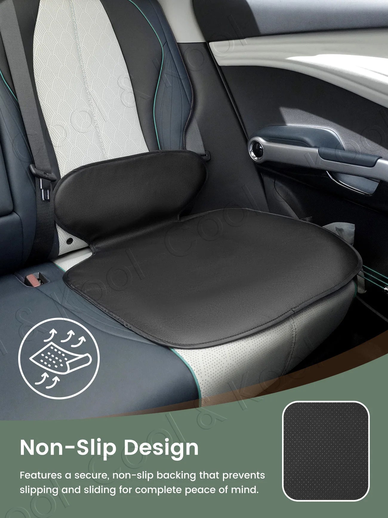 Waterproof Car Seat Protector – Anti-Scratch Full Coverage Seat Protection Pad - Delicate Leather
