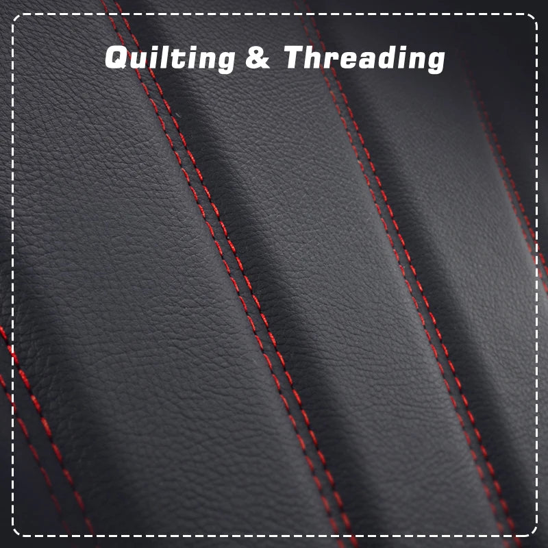 Universal PU Leather Car Seat Cushion – Breathable, Durable Chair Pad for All Seasons - Delicate Leather