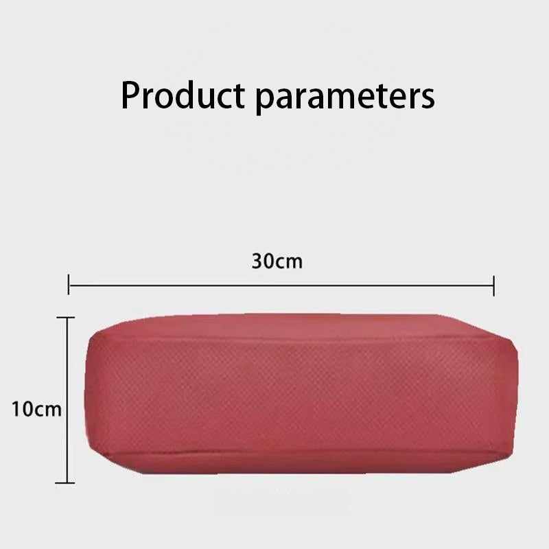 Nappa Leather Car Headrest Pillow – Soft Neck Support Cushion with Easy Installation & Deodorization Feature - Delicate Leather