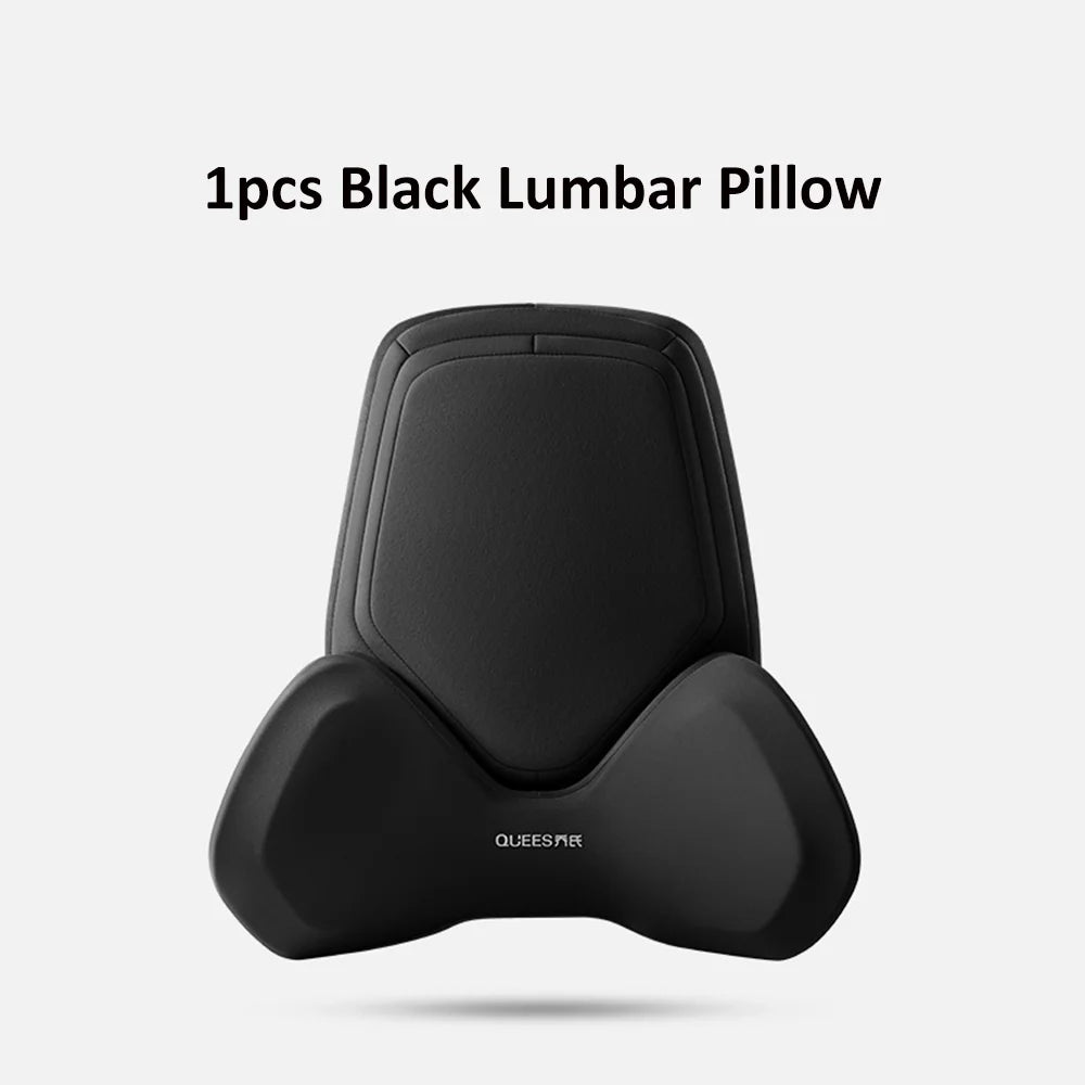 Car Headrest Pillow Auto Neck Cushion Car Back Lumbar Pillow Slow Rebound Guard Head Support for Universal Car - Delicate Leather