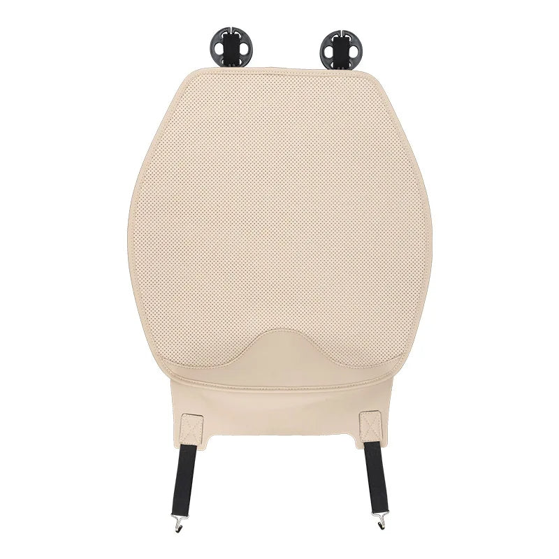 Universal Nappa Leather Car Seat Cushion – All-Season Soft Seat Cover Protector - Delicate Leather