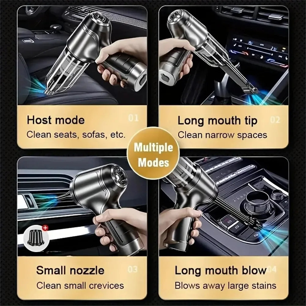 Wireless Powerful Vacuum Cleaner – Portable Handheld Blower for Home & Car Cleaning with Strong Suction (SP7)