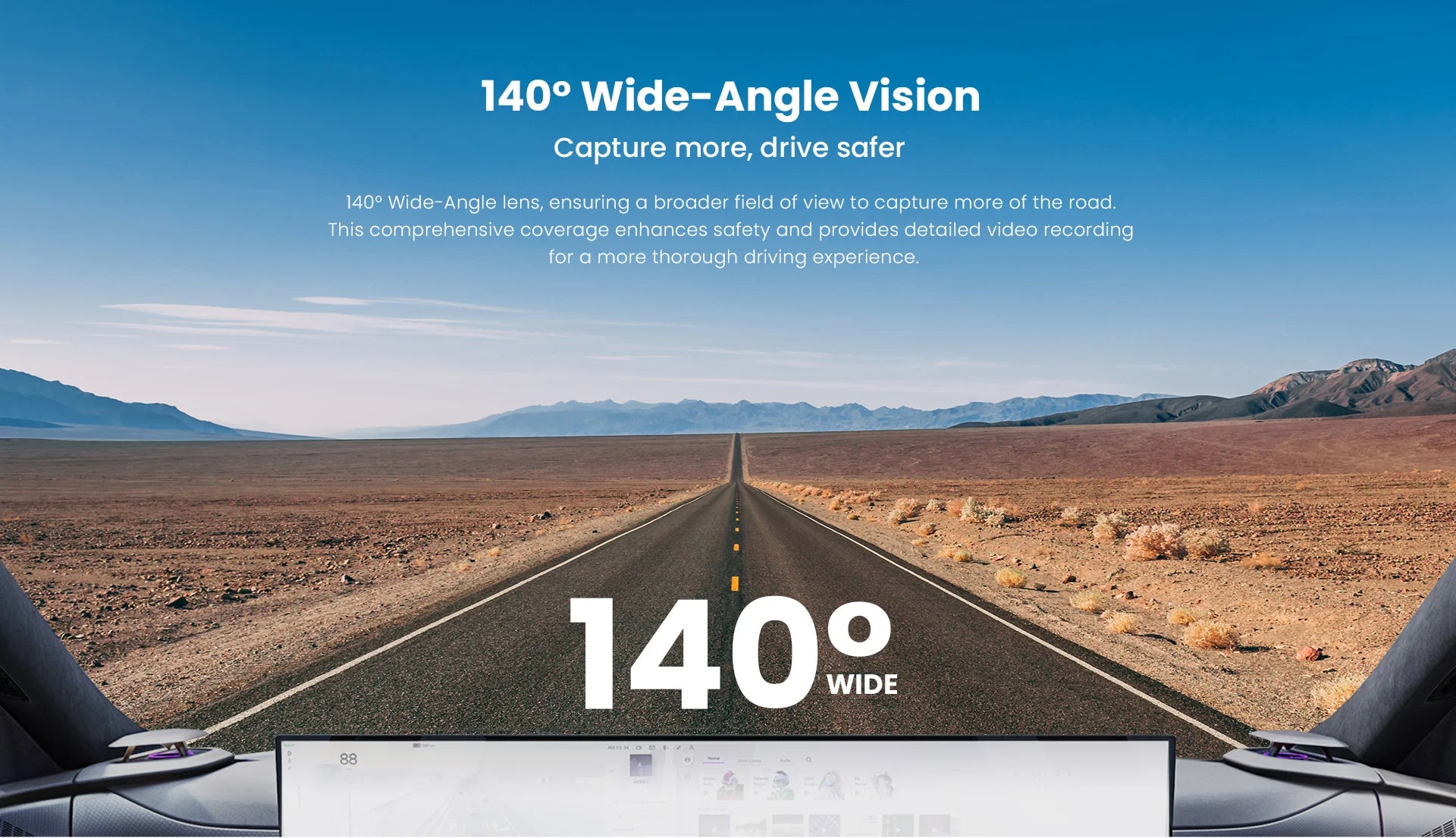 4K Ultra HD Dual Dash Camera – N5 Front and Rear Video Recorder 27 - Delicate Leather