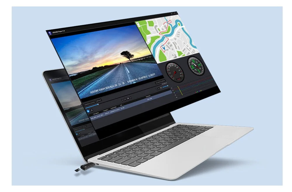 4K Dash Cam GS63H – Built-In GPS, Wi-Fi, G-Sensor, and Motion Detection Car DVR 30 - Delicate Leather