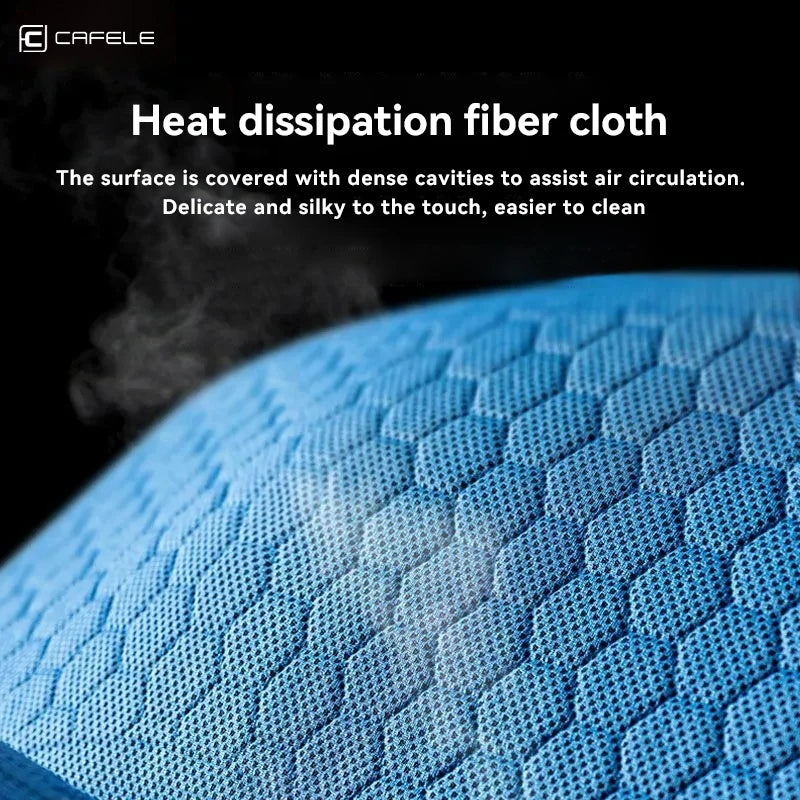 Cooling Gel Seat Cushion – Honeycomb Design for Car, Office, Home & Yoga - Delicate Leather