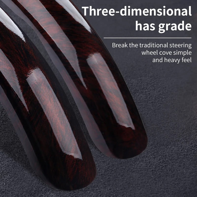 Starry Sky 38cm Steering Wheel Cover – Universal Breathable Non-Slip Ultra-Thin Car Steering Wheel Protector - Delicate Leather