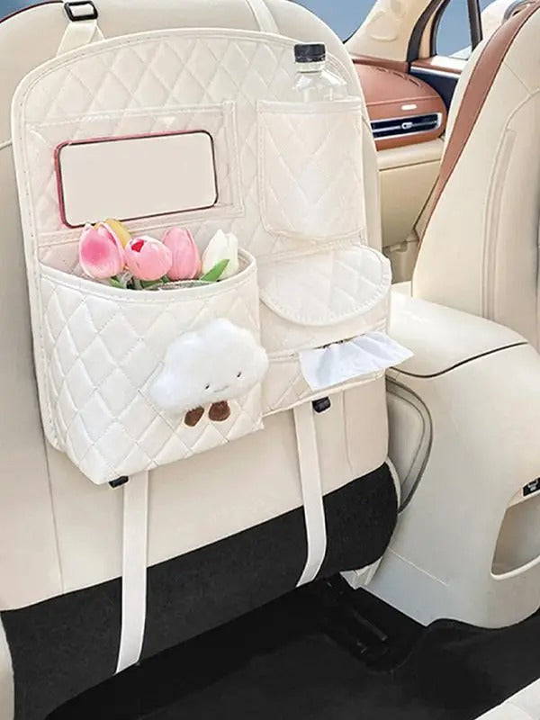 Cute Multifunctional Car Backseat Organizer – Travel Accessories for a Tidy Vehicle, Gift For Mother's Day 2025