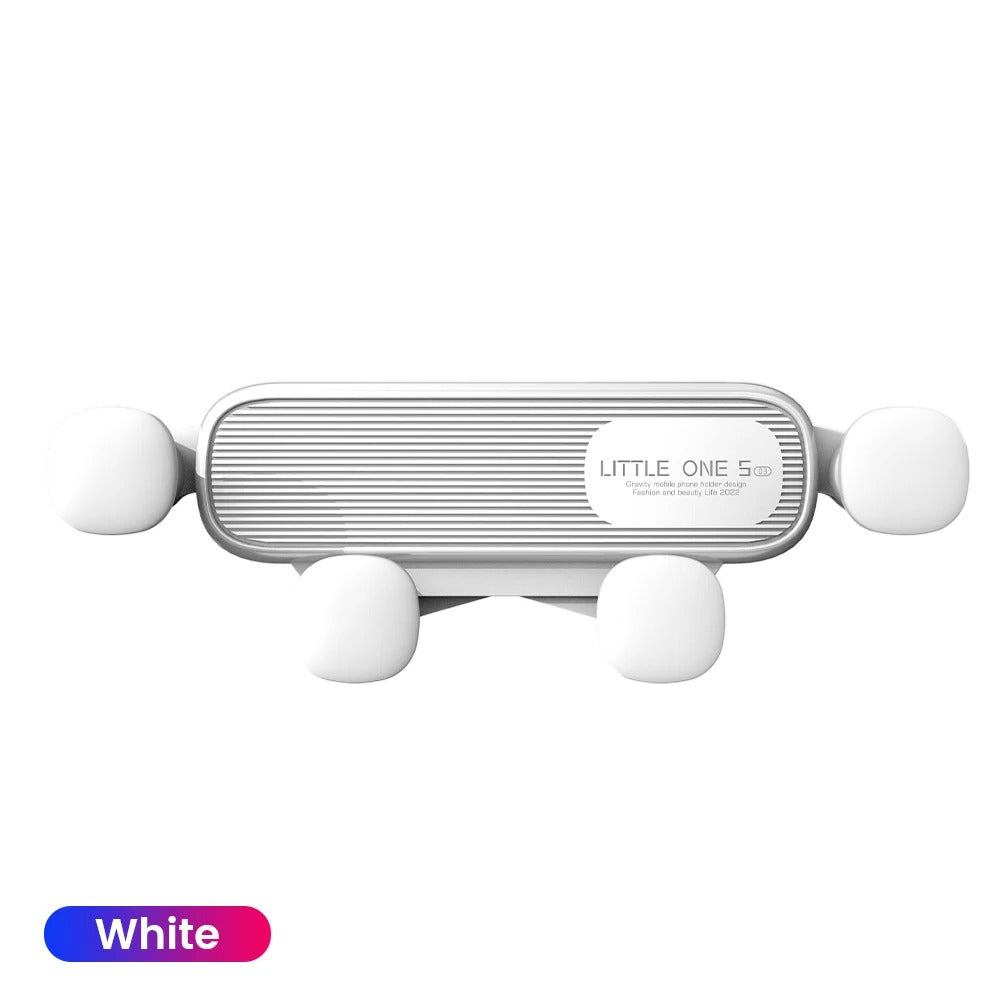 Gravity Car Phone Holder - Universal Air Vent Mount for Smartphones and GPS Devices