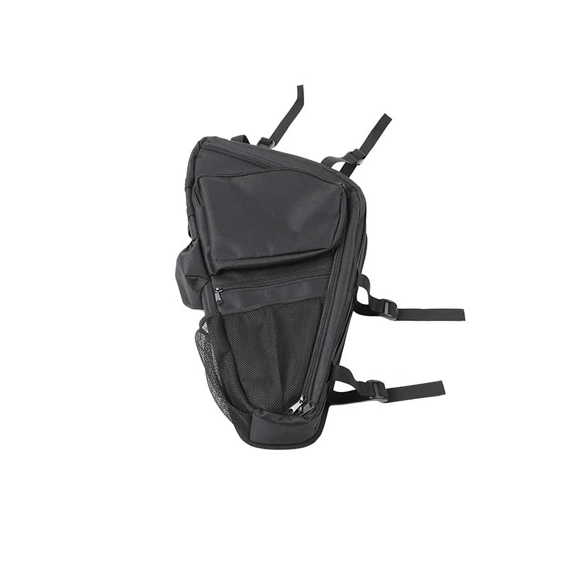 Car Trunk Side Storage Bag – Roll Bar Tool Organizer with Multi-Pocket Design