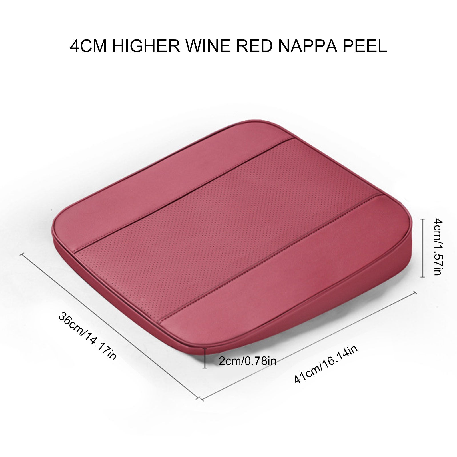 Car Seat Cushion Pad Broadens Driving Vision, Thickening Butt Cushion, and Heightening Mats for Added Comfort and Auto Interior Accessories