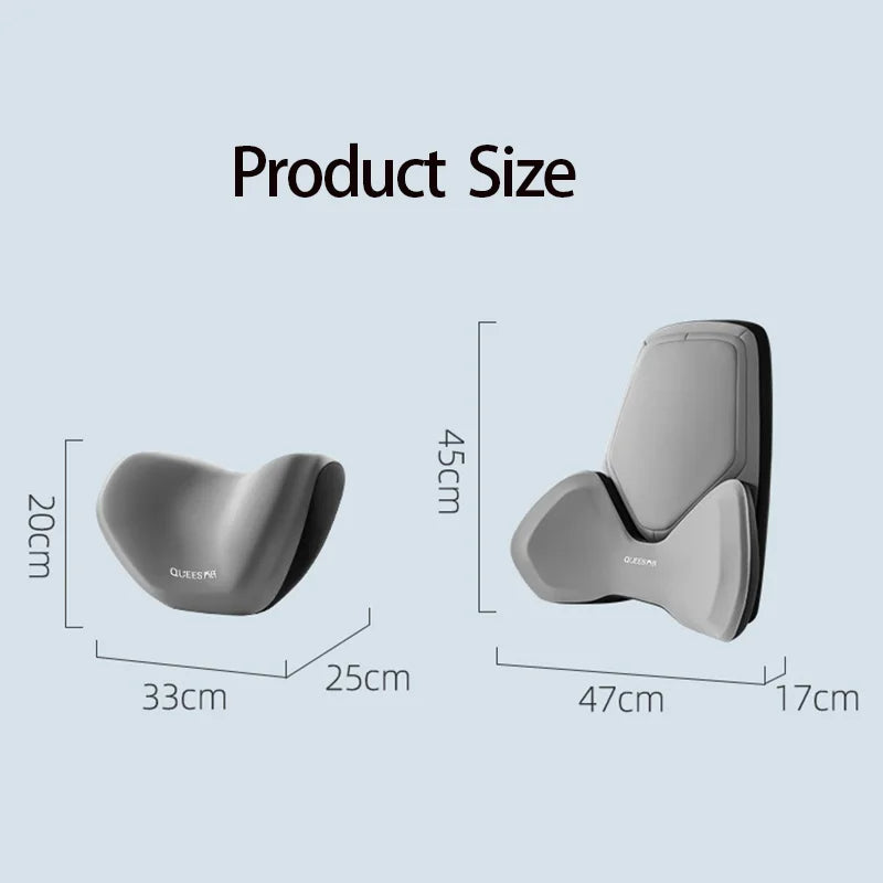Car Headrest Pillow Auto Neck Cushion Car Back Lumbar Pillow Slow Rebound Guard Head Support for Universal Car - Delicate Leather
