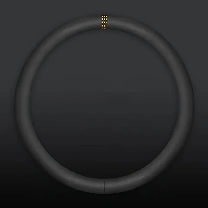 Suede Steering Wheel Cover – Ultra-Thin Non-Slip Grip, Sweat-Absorbent, Universal Fit for 38 cm Wheels - Delicate Leather