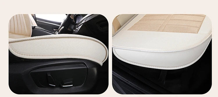 Breathable Universal Car Seat Covers – Front & Rear Protection for Auto Interior - Delicate Leather