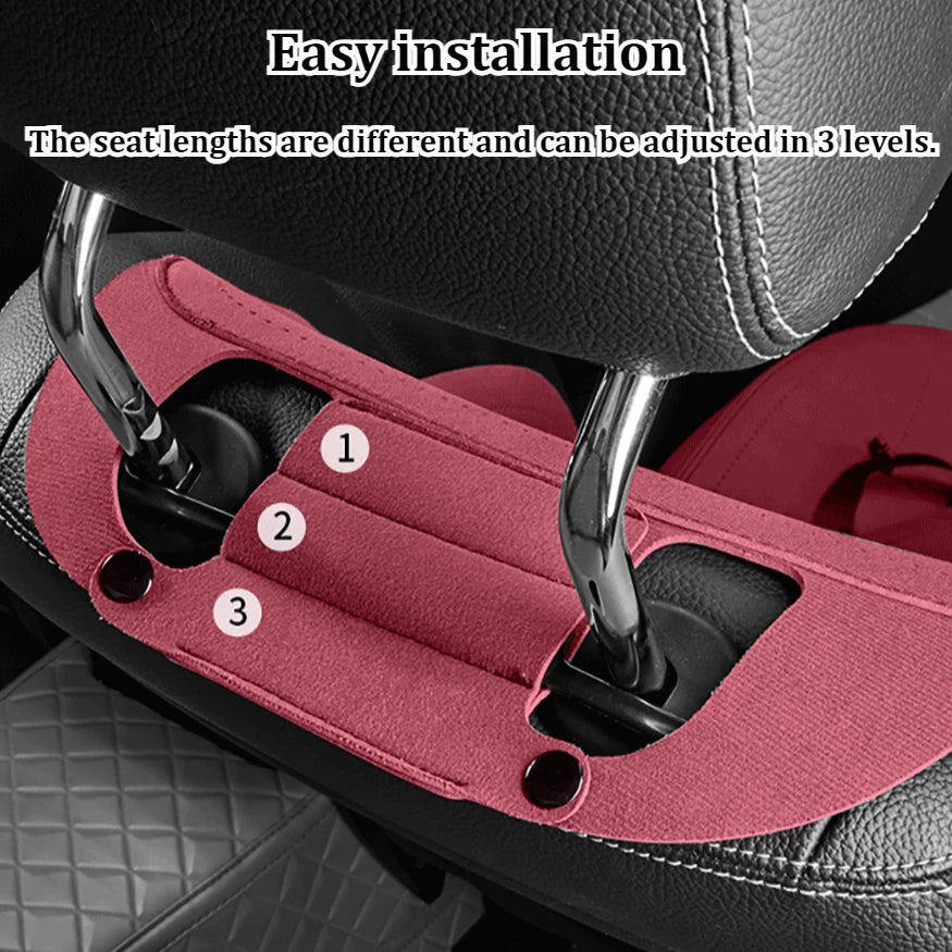 Premium Perforated Suede Car Seat Covers – Custom Fit, Full Wrapping, Multi-Model - Delicate Leather