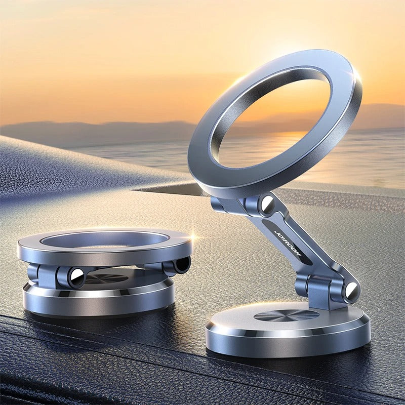 Foldable Magnetic Car Phone Holder Mount Universal Strong Phone Mount for Car for iPhone 15, 14, 13 Pro Max, Samsung, Huawei