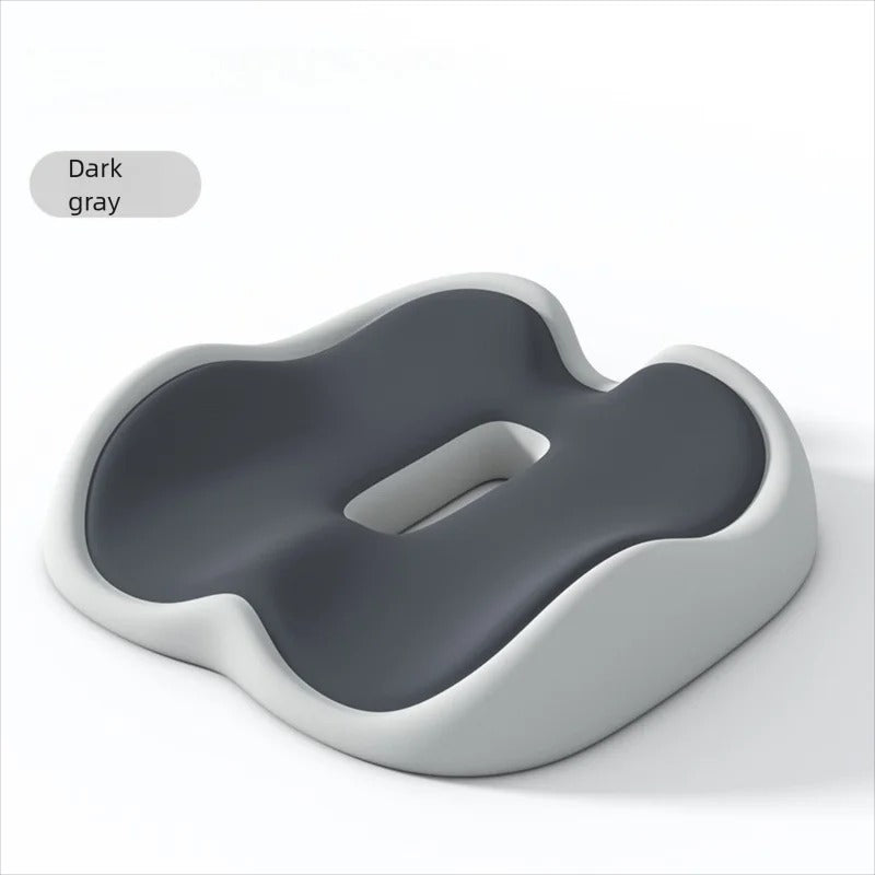 Memory Foam Chair Seat Cushion – Breathable Anti-Slip Pad for Office & Car - Delicate Leather