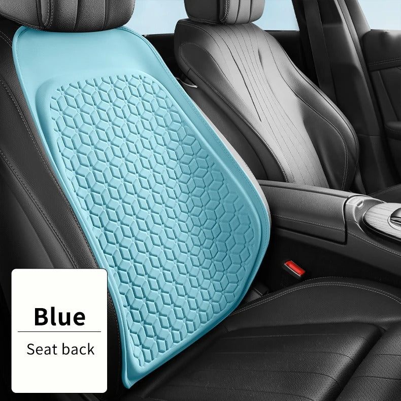 Integrated Gel Seat Cushion Pad Car Accessories, Foldable Wheelchair Coccyx Cooling Gel Seat Cushions for Long Sitting