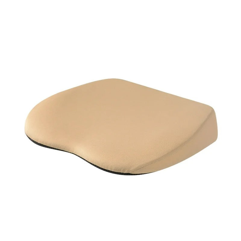 Thickened Car Seat Booster Cushion – Universal Single Driver Seat Pad for All Seasons - Delicate Leather
