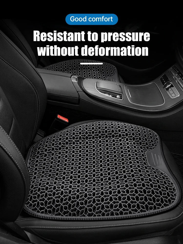 Gel Honeycomb Seat Cushion – Breathable Silicone Egg Pad for Car, Office Chair & Home | 4-Season Comfort
