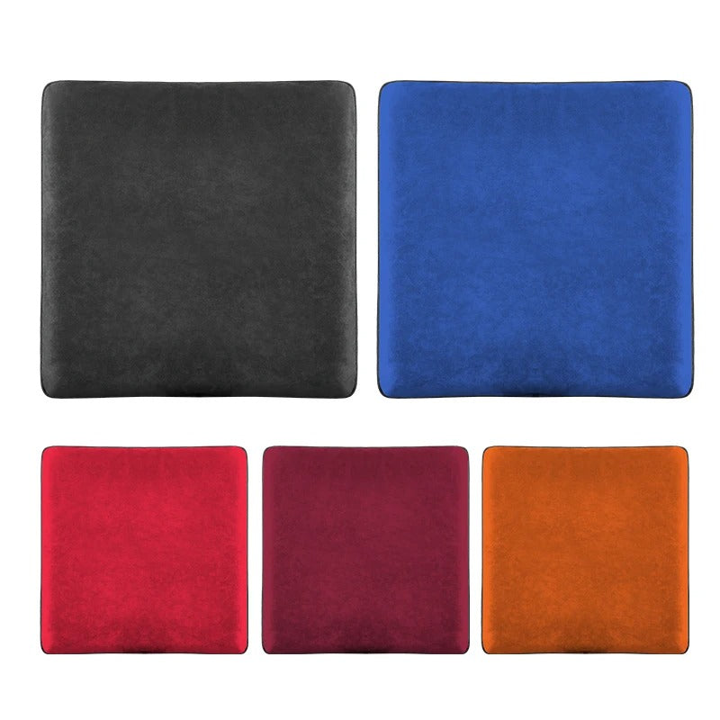 All-Season Universal Alcantara Suede Car Seat Cushion – Memory Cotton Pad, Non-Slip & Breathable - Delicate Leather