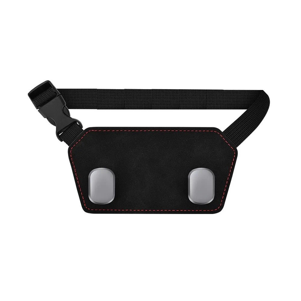 Heavy-Duty Car Headrest Double Hook – Multi-Purpose Seat Back Organizer & Bag Hanger - Delicate Leather