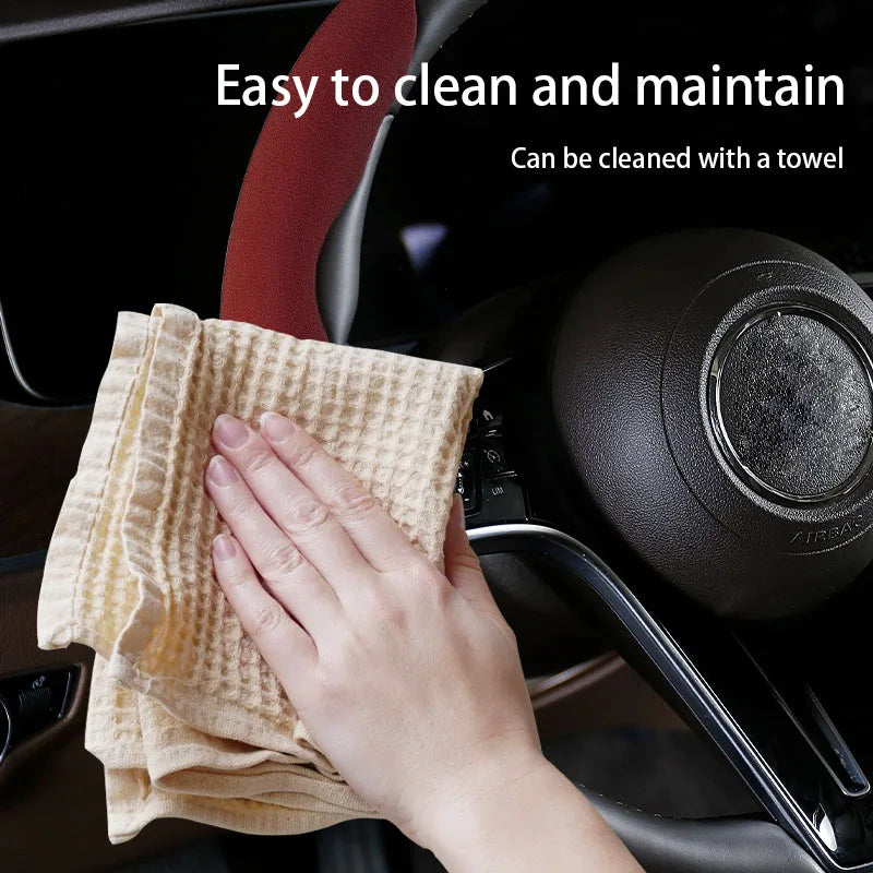 Cat Paw Steering Wheel Cover – Frosted Ultra-Thin Anti-Slip Universal Fit - Delicate Leather