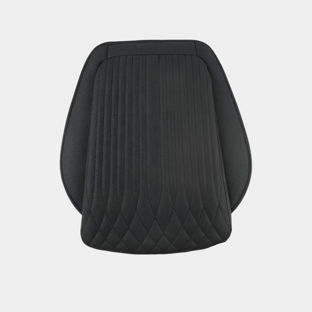 Universal Automotive Seat Cushion Business Comfort, Breathable, Sweat-Absorbing, High Rebound Sponge, New Flat Seat Cushion - Delicate Leather