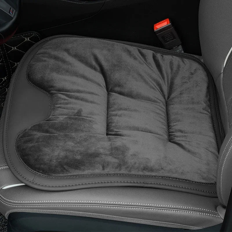 Flannel Car Seat Cover Front Rear Seats Cushion Protector Mat Pad Universal, Custom For Cars, Seat Cushion for Car - Delicate Leather