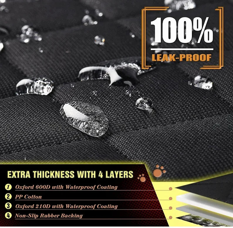 Car Trunk Protective Pad Waterproof Dirt Resistant Dog Pad Universal Pet Travel Mat Self Driving Tour Camping Moisture-proof Mat - Delicate Leather