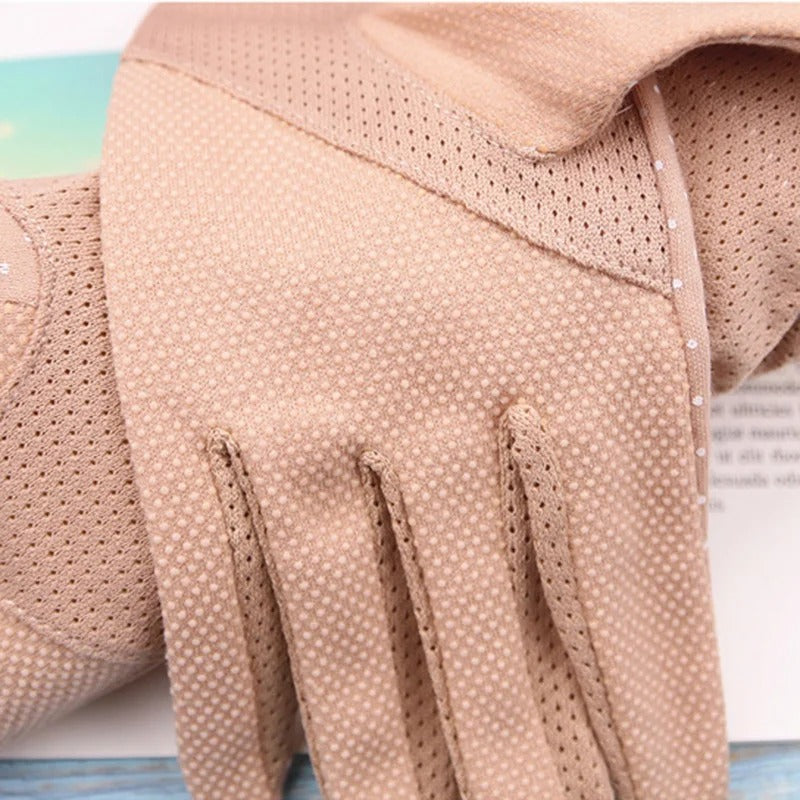 2024 New Fashion Women's Sun Protection Gloves - Delicate Leather