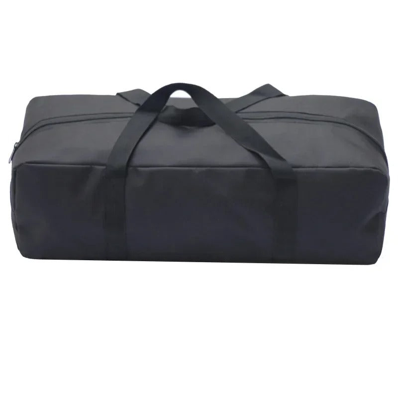 Outdoor 600D Camping Tent Storage Bag Oxford Black Camping Hiking Picnic Carry Bag Fishing Rod Tent Pole Widened And Thickened - Delicate Leather