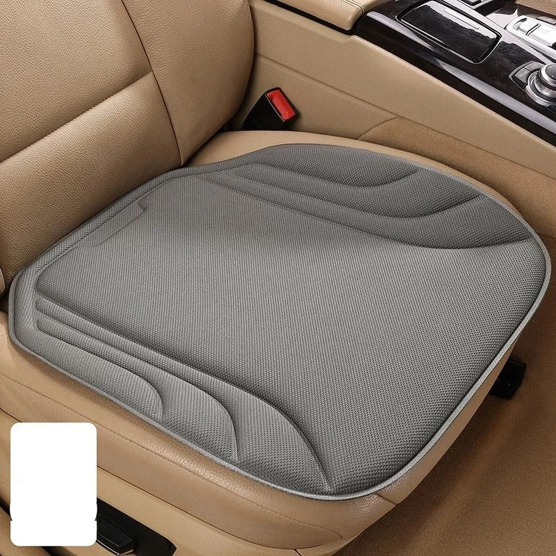 Breathable Car Seat Cushion – Universal Non-Slip Front Seat Cover for Summer - Delicate Leather