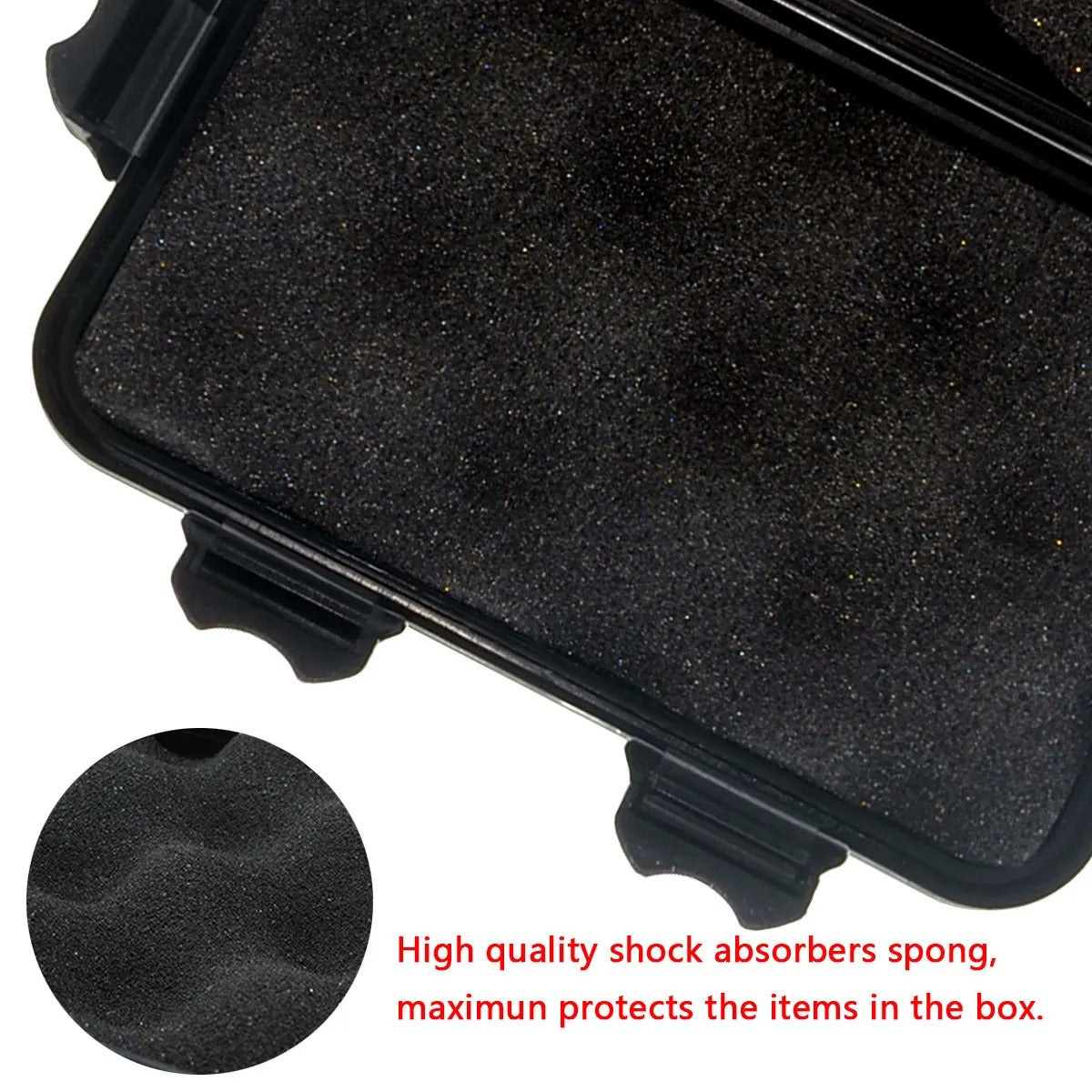 Sealed Box Shockproof Pressureproof Waterproof Box - Delicate Leather