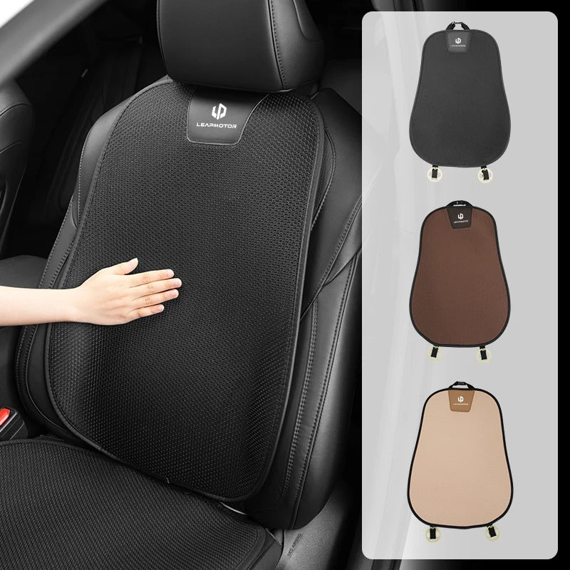 Breathable Ice Silk Car Seat Cushion – Non-Slip Universal Seat Pad