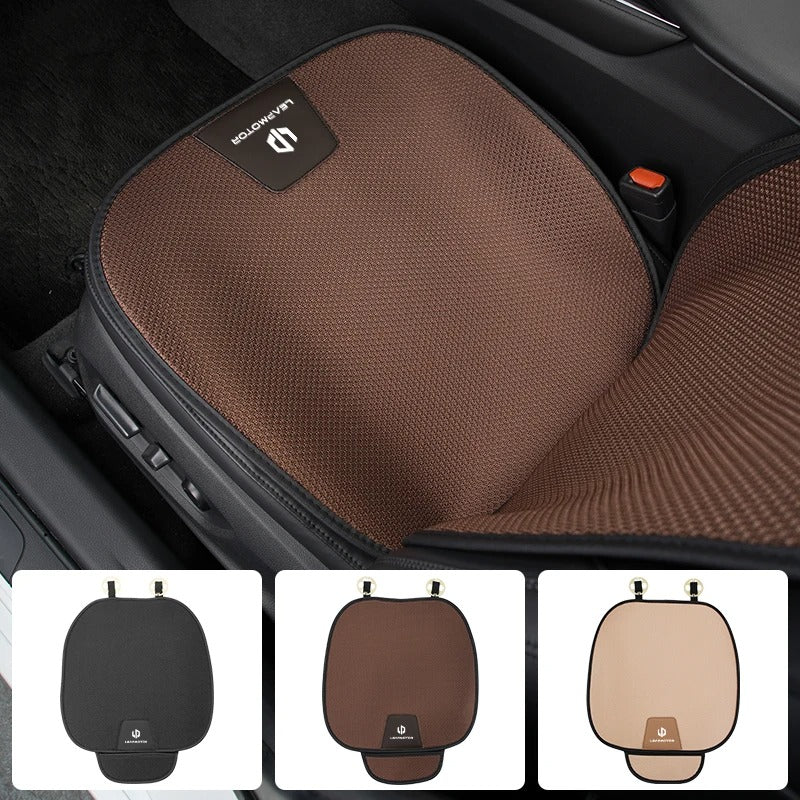 Breathable Ice Silk Car Seat Cushion – Non-Slip Universal Seat Pad