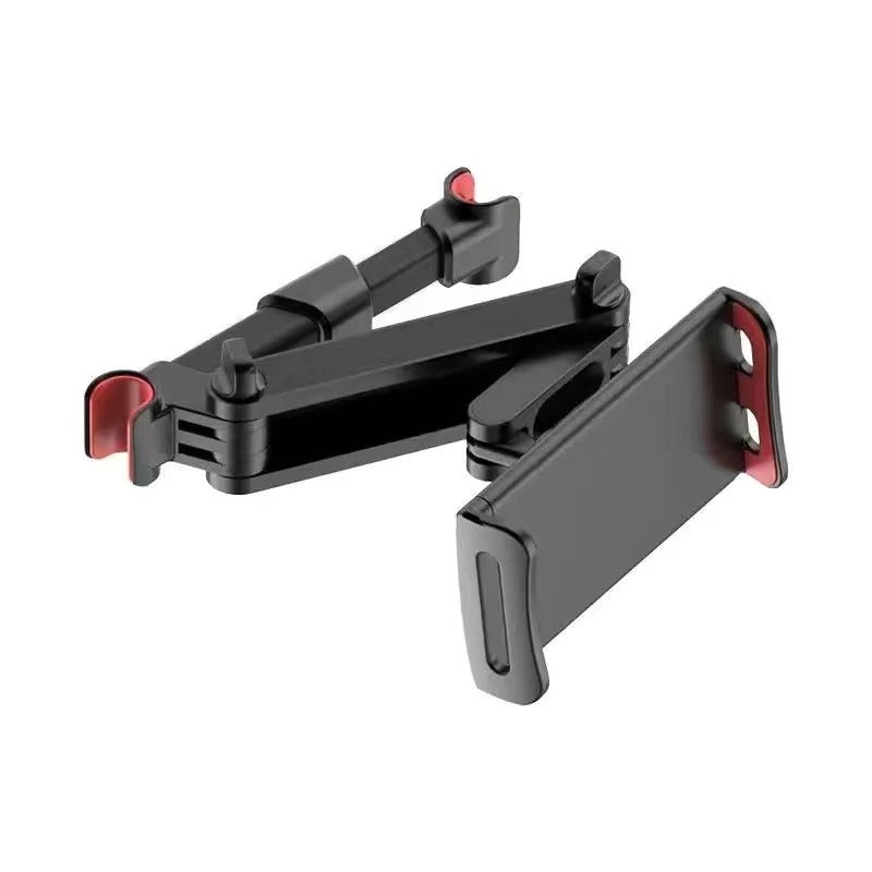 Universal Car Back Seat Headrest Mount - 360° Rotation Phone & Tablet Holder for 12.9" Devices - Delicate Leather