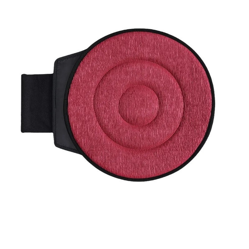 360° Rotating Seat Cushion – Swivel Pad for Cars, Office, and Home Chairs - Delicate Leather