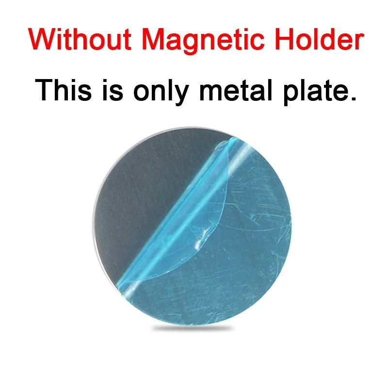 Magnetic Phone Holder for Car - Universal Stand - Delicate Leather